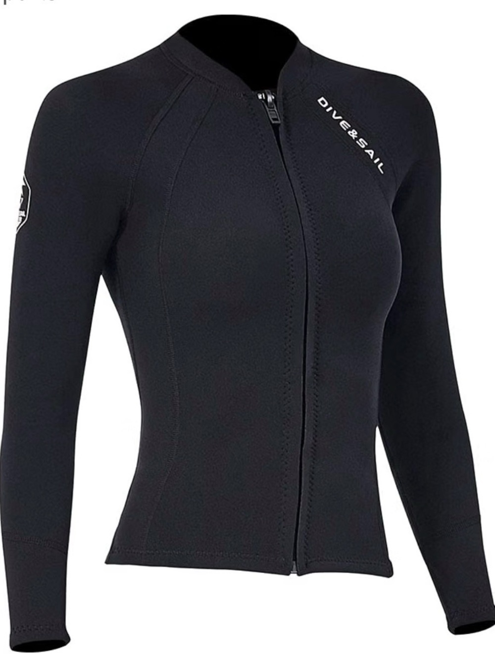 Dive & Sail Performance Dive WetSuit Top Black Size M
